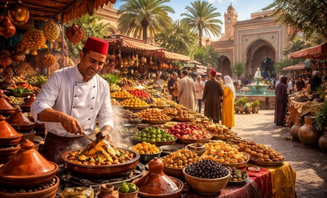 découvrez marrakech en une semaine à travers un voyage immersif dans sa culture riche et sa gastronomie savoureuse. explorez les souks, goûtez aux spécialités locales et vivez une expérience unique au cœur du maroc.