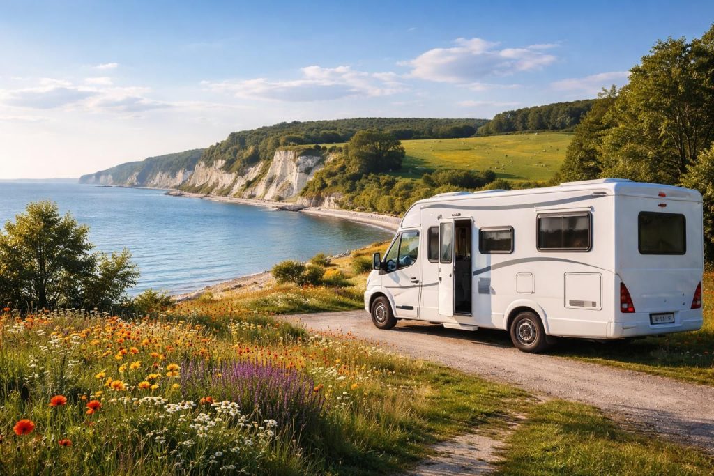 explorez les paysages magnifiques du danemark en camping-car et vivez une aventure inoubliable entre nature, côtes sauvages et charmants villages.
