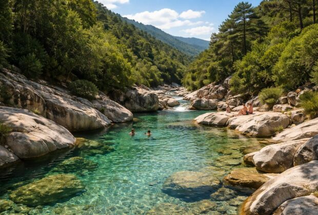 découvrez les piscines naturelles de cavu en corse, un joyau caché offrant des eaux cristallines et un cadre exceptionnel pour une escapade nature inoubliable.