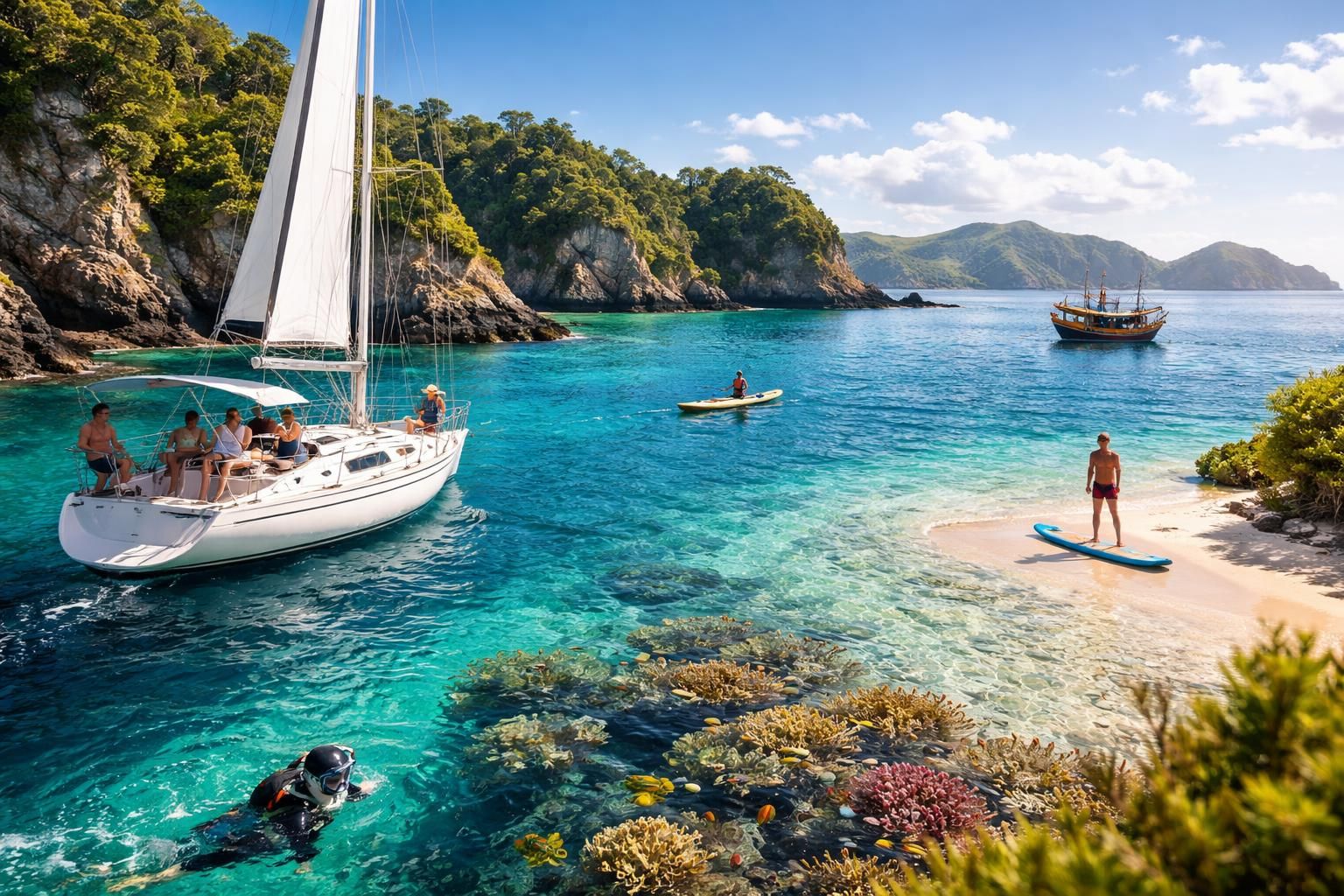 découvrez la baie des îles à travers le top 5 des meilleures expériences maritimes pour vivre des aventures inoubliables en mer.