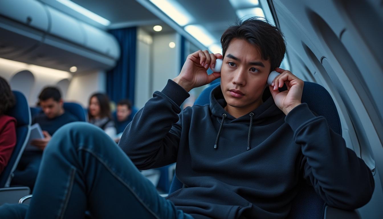 découvrez nos bouchons d'oreilles anti-pression, conçus pour vous offrir un confort optimal lors de vos voyages en avion. dites adieu aux douleurs et à la sensation d'oreilles bouchées, et profitez d'un vol agréable et sans stress. parfaits pour les voyageurs fréquents et ceux qui redoutent la pression en altitude.