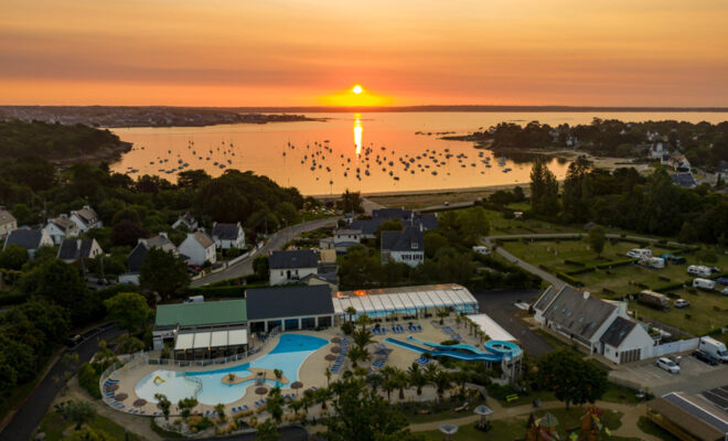 Camping au bord de la mer