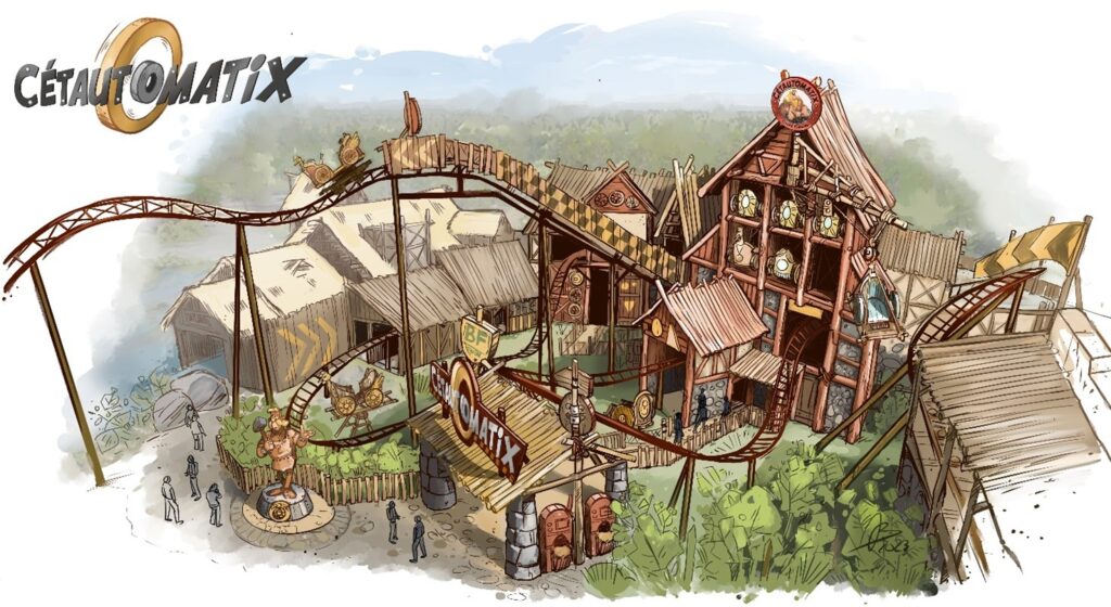 Cétautomatix parc Astérix