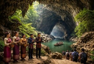 découvrez comment la cave tham kong lor au laos est devenue un symbole culturel important, mêlant histoire, nature et traditions locales.