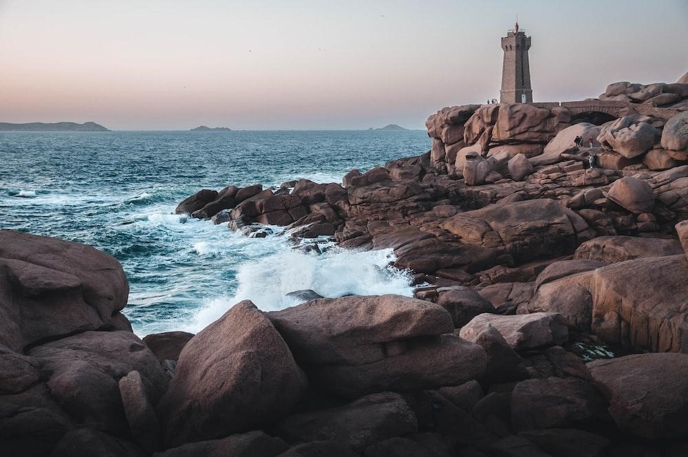 Côte de granit rose France