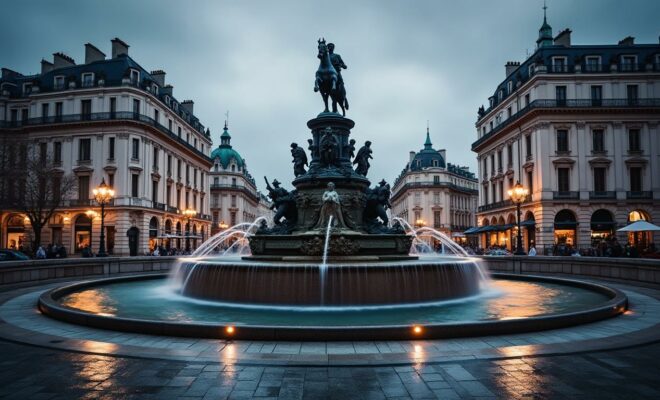 explorez la fontaine bartholdi, une œuvre emblématique située sur la place des terreaux à lyon. plongez dans l'histoire et l'art de cette magnifique fontaine qui témoigne du savoir-faire français et embellit le cœur de la ville.