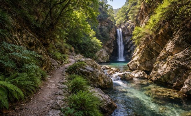 explorez la gorge de richtis à travers un itinéraire de randonnée spectaculaire alliant paysages impressionnants et nature préservée. partez à l'aventure dès maintenant !