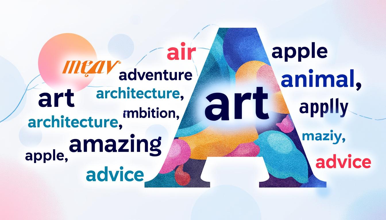 explorez une sélection de mots anglais commençant par la lettre a pour améliorer votre vocabulaire et progresser en anglais facilement.