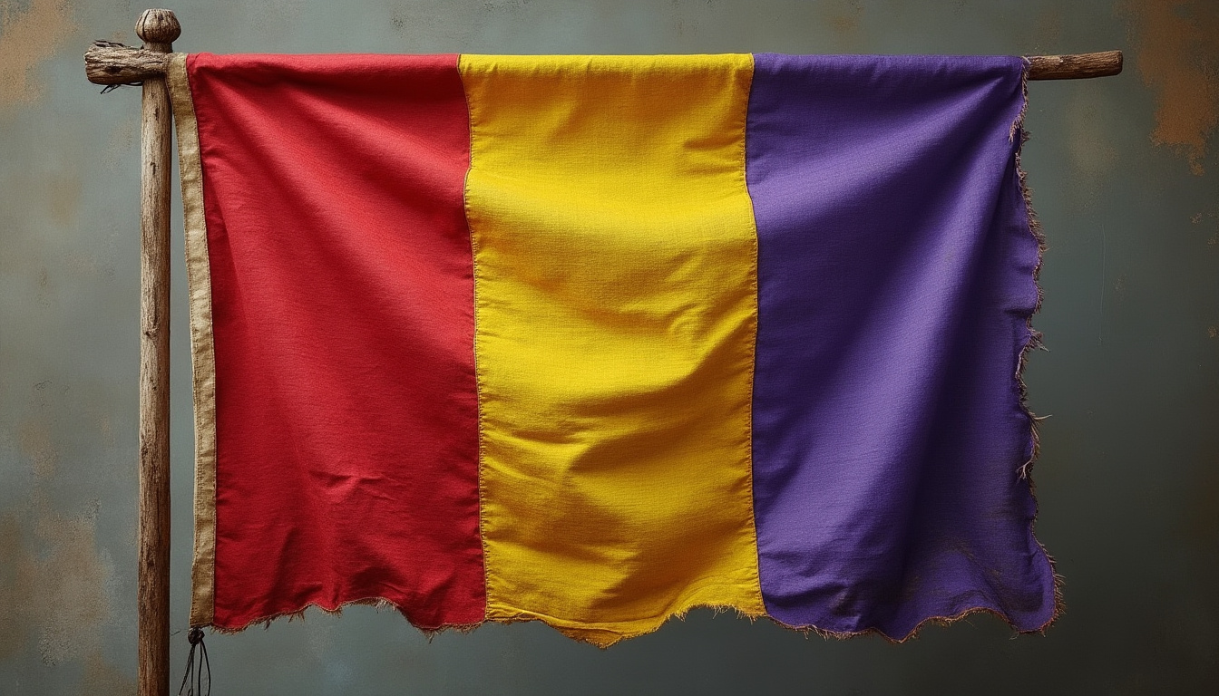 plongez dans l’histoire captivante du drapeau espagnol rouge, jaune et violet : origines, significations et évolution de ce symbole national emblématique.