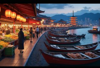 découvrez les activités incontournables à vivre dans les ports du japon. de la dégustation de fruits de mer frais aux croisières pittoresques, explorez la culture maritime et les paysages majestueux du pays du soleil levant.