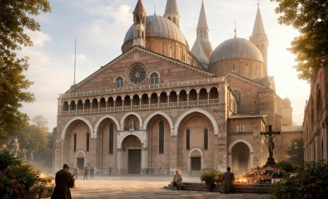 découvrez la basilique saint-antoine de padoue, un chef-d'œuvre alliant architecture remarquable et spiritualité profonde, un lieu de paix et d'inspiration.
