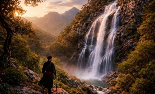 découvrez la légende fascinante de la cascade de piscia di l'onda, un lieu où mythe et réalité se mêlent pour offrir un spectacle naturel unique.