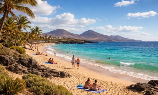 découvrez le climat agréable de lanzarote en décembre avec notre guide complet pour préparer vos vacances d'hiver. températures, conseils et activités à ne pas manquer.