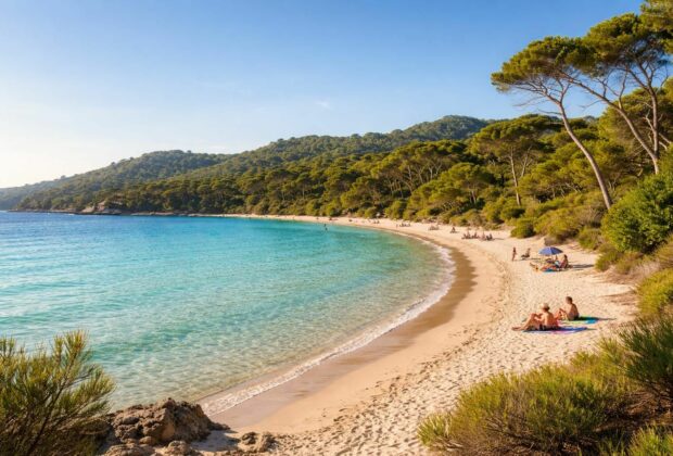 découvrez la plage de notre dame à porquerolles, un havre de paix où détente et beauté naturelle se rencontrent pour des moments inoubliables au bord de la méditerranée.