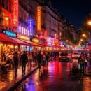 découvrez la vie nocturne animée du boulevard de clichy à paris, entre bars, restaurants et spectacles pour des soirées inoubliables.