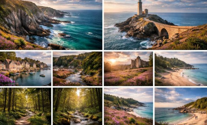 découvrez les 10 plus beaux coins en bretagne à ne pas manquer pour un voyage inoubliable entre côtes sauvages, villages pittoresques et paysages authentiques.