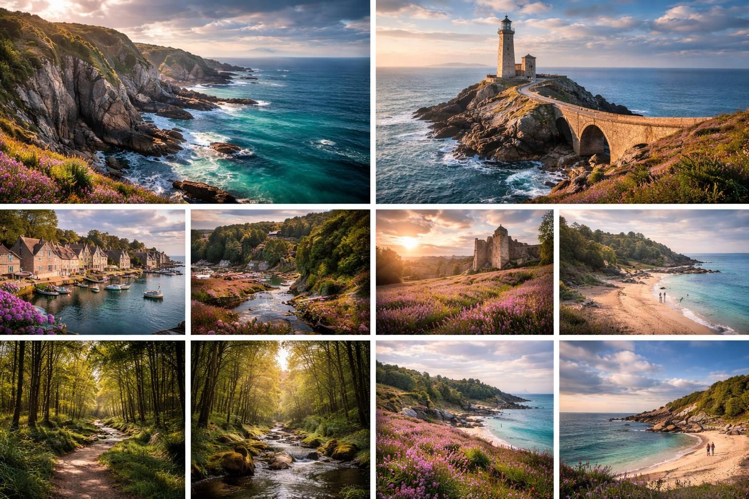 découvrez les 10 plus beaux coins en bretagne à ne pas manquer pour un voyage inoubliable entre côtes sauvages, villages pittoresques et paysages authentiques.