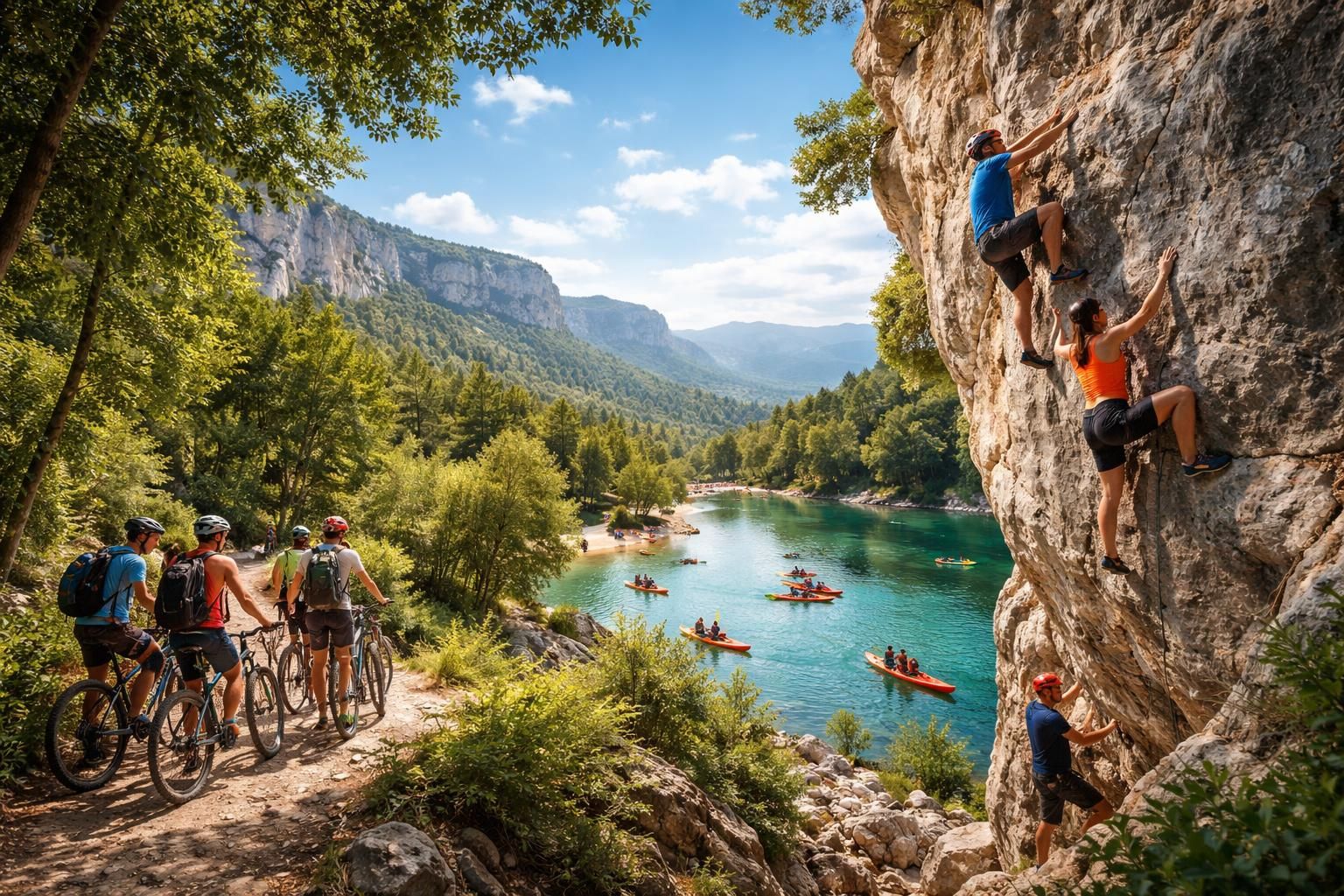 découvrez les activités incontournables à saint-maximin pour les amateurs de sport et d'aventure. randonnées, sports nautiques et sensations fortes vous attendent dans un cadre naturel exceptionnel.