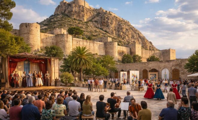 découvrez la programmation variée des événements culturels au château d'alicante, mêlant histoire, art et animations pour tous les publics.