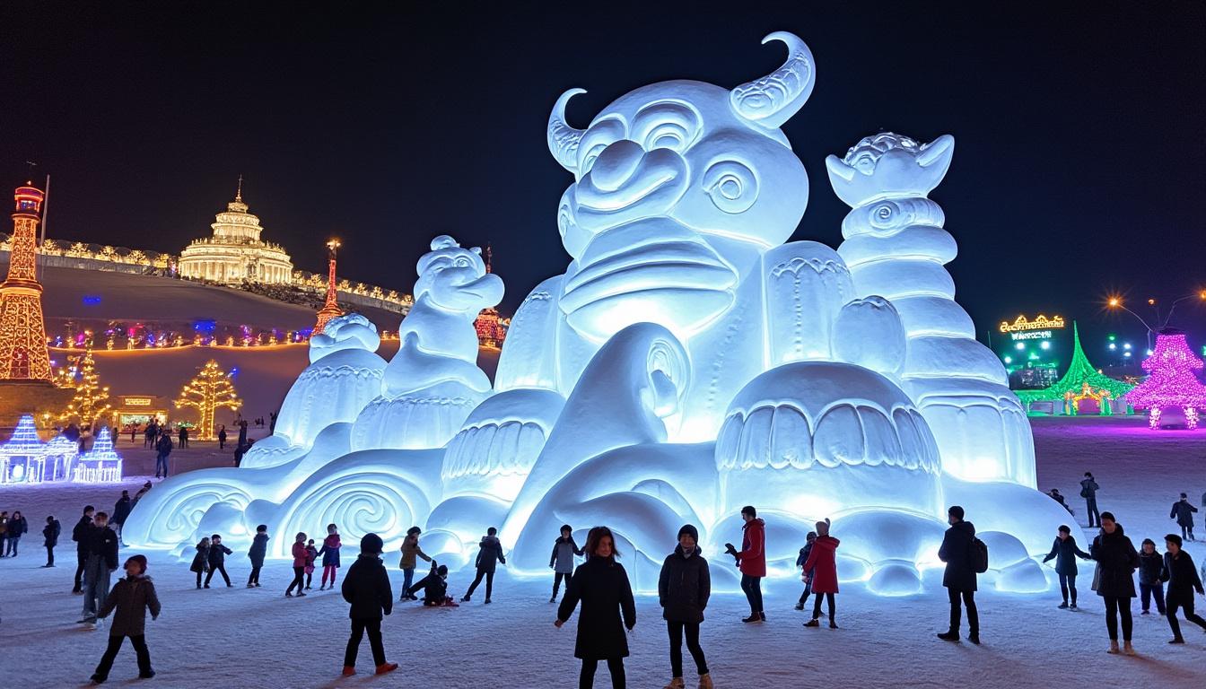 découvrez les festivals incontournables d'asahikawa à hokkaido cet hiver : traditions locales, sculptures de glace et ambiance festive au cœur du japon nordique.