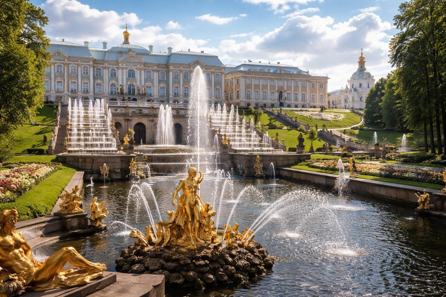 découvrez les incontournables à voir lors de votre visite à peterhof petrodvorets, entre palais somptueux, jardins magnifiques et fontaines spectaculaires.