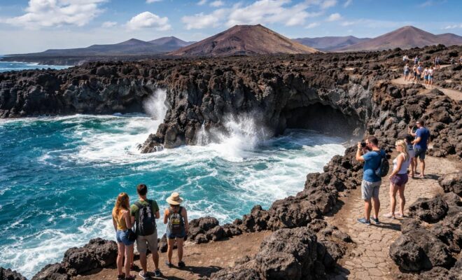 découvrez les meilleures activités à los hervideros à lanzarote, entre paysages volcaniques spectaculaires et aventures inoubliables lors de votre visite.