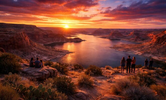 découvrez les meilleurs conseils pour profiter pleinement du magnifique coucher de soleil au wahweap overlook et vivre une expérience inoubliable face à des paysages époustouflants.
