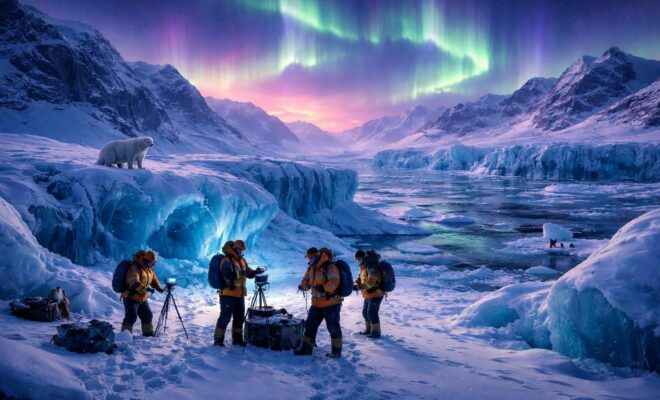 découvrez les secrets fascinants du cercle polaire en arctique et les mystères naturels qui y sont révélés à travers des explorations captivantes.