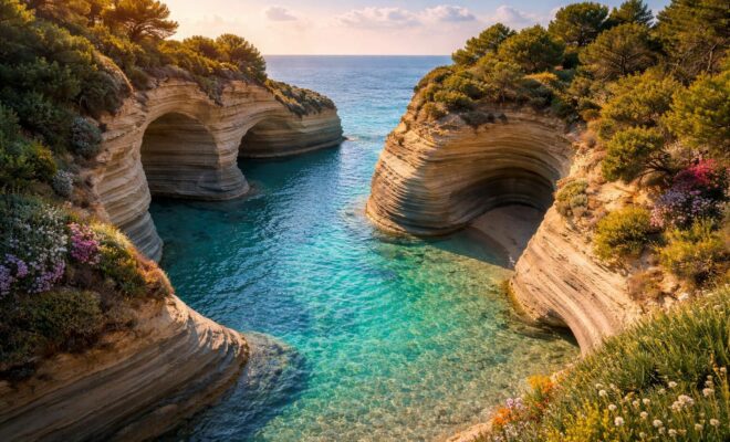 découvrez les plus belles photos du canal d'amour à corfou, un site naturel spectaculaire qui vous émerveillera par ses paysages uniques et sa beauté exceptionnelle.
