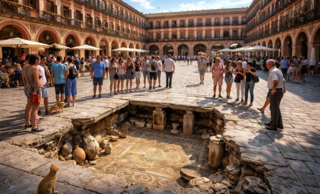 découvrez les mystères et histoires méconnues de la place de la corredera, un joyau historique plein de secrets fascinants à explorer.