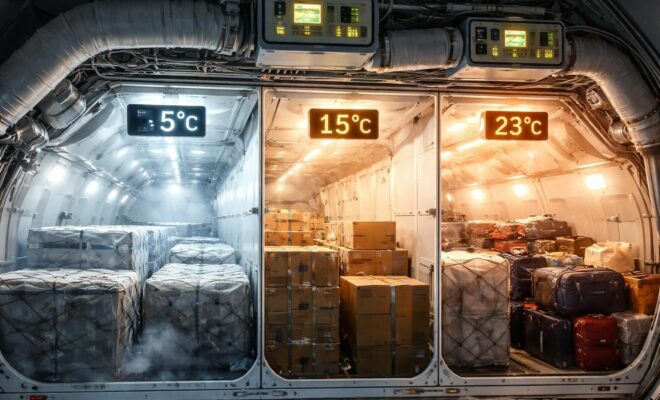 découvrez comment la température dans la soute d'un avion est maintenue et pourquoi elle est cruciale pour le transport en toute sécurité des marchandises et des bagages.