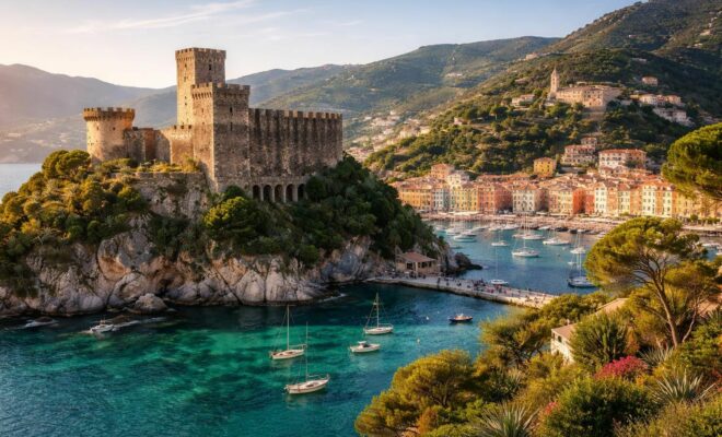 découvrez l'histoire fascinante de lerici en ligurie à travers ses châteaux et monuments emblématiques, témoins d'un riche patrimoine culturel et architectural.