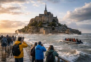 découvrez si l'accès au mont-saint-michel est possible à marée haute à travers les témoignages de visiteurs et préparez au mieux votre visite.
