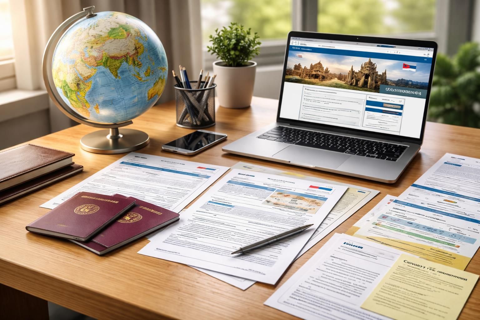découvrez la liste complète des documents indispensables et des formalités à accomplir pour voyager au cambodge en toute sérénité.