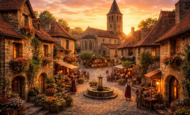 découvrez l'authenticité des charmants villages médiévaux en france pour un voyage riche en histoire et en culture.