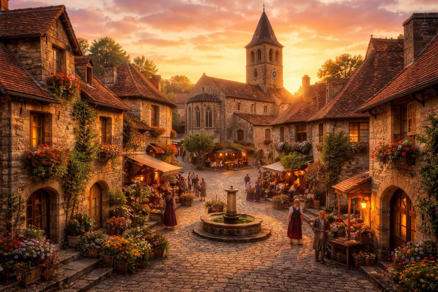 découvrez l'authenticité des charmants villages médiévaux en france pour un voyage riche en histoire et en culture.