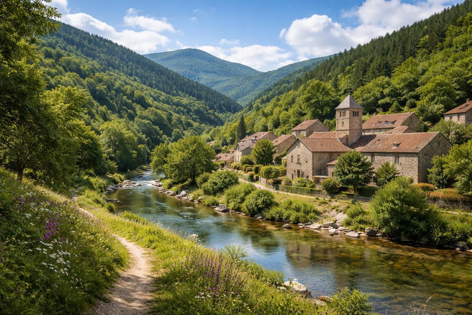 découvrez sainte eulalie en lozère, un joyau naturiste niché au cœur des magnifiques cévennes, offrant un cadre naturel préservé et une expérience unique de détente.