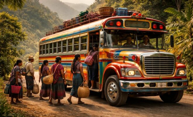 découvrez tout ce qu'il faut savoir sur la sécurité et le confort des chicken buses au guatemala pour un voyage informé et serein.