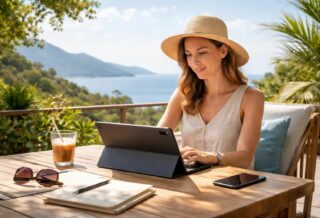 découvrez comment rester opérationnel en télétravail pendant vos vacances grâce à la tablette samsung, alliant mobilité et performance pour un travail efficace où que vous soyez.