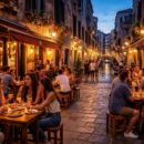 découvrez comment passer une soirée parfaite à venise en explorant les bacari, ces charmants bars traditionnels vénitiens où savourer des cicchetti et des vins locaux dans une ambiance authentique.