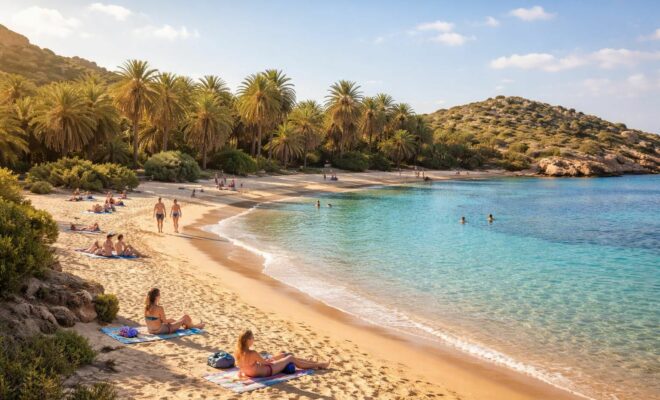 découvrez pourquoi vai beach en crète est une destination prisée des voyageurs, avec ses plages de sable fin, sa palmeraie unique et ses paysages paradisiaques.