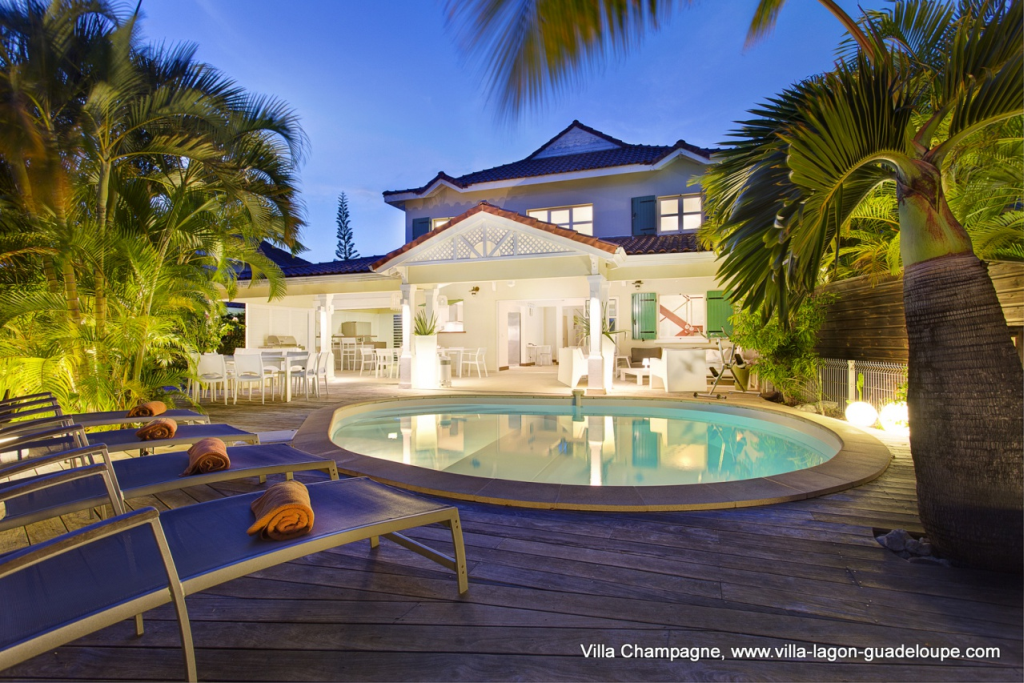 Location de villa de luxe en Guadeloupe
