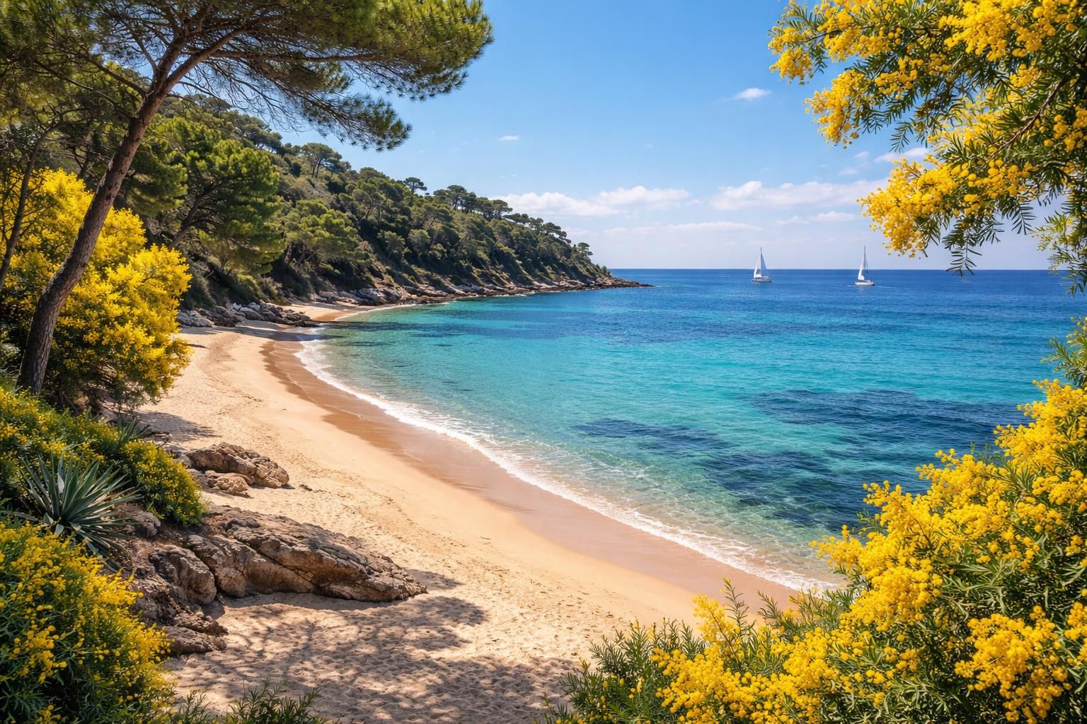découvrez la plage de bormes les mimosas, un véritable trésor de la côte d'azur, idéal pour des moments de détente entre mer et nature.