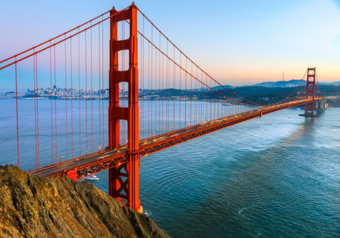 Golden Gate, San Francisco, California, USA.