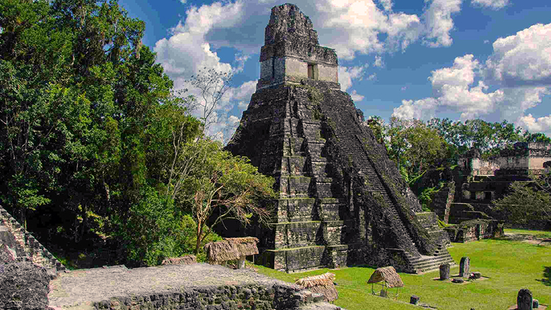Vestiges Maya au Guatemala