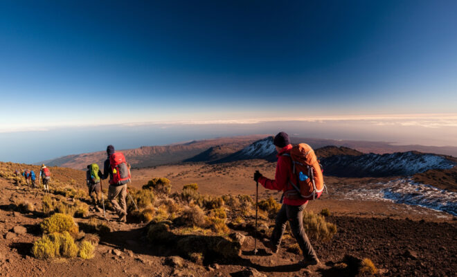 ascension du Mont Kenya