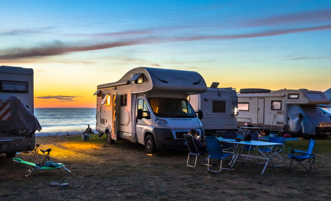 Camping car en Bretagne