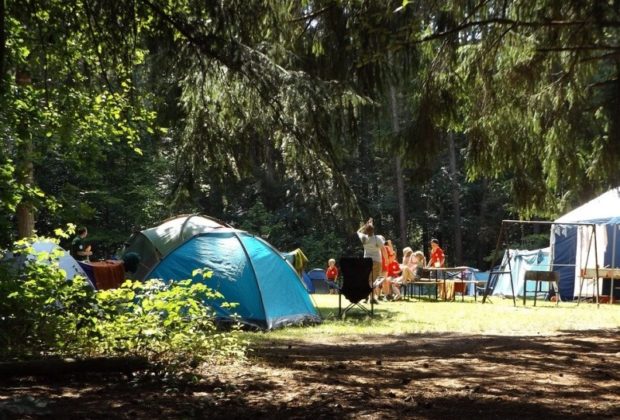 camping en bord de mer