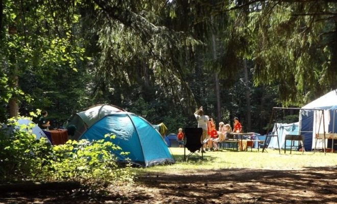 camping en bord de mer