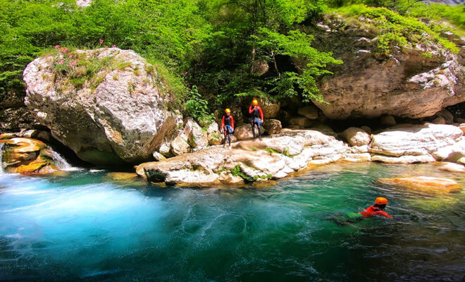 canyoning nice